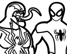 235x190 Flash Coloring Page