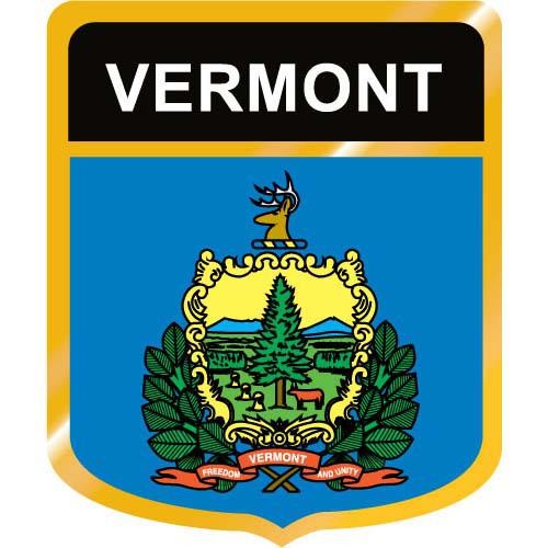 500x500 Vermont Flag Crest Clip Art