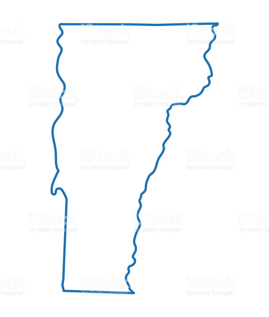 870x1024 Vermont Clipart Outline