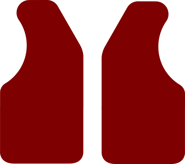 600x532 Maroon Vest Clip Art