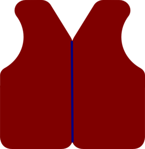 291x300 Button Vest Clip Art