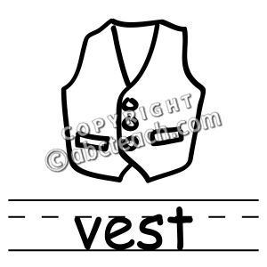 300x300 Vest Clipart Black And White