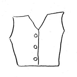300x300 Vest Clipart Black And White. 3xl Vest Clipart Black And White C