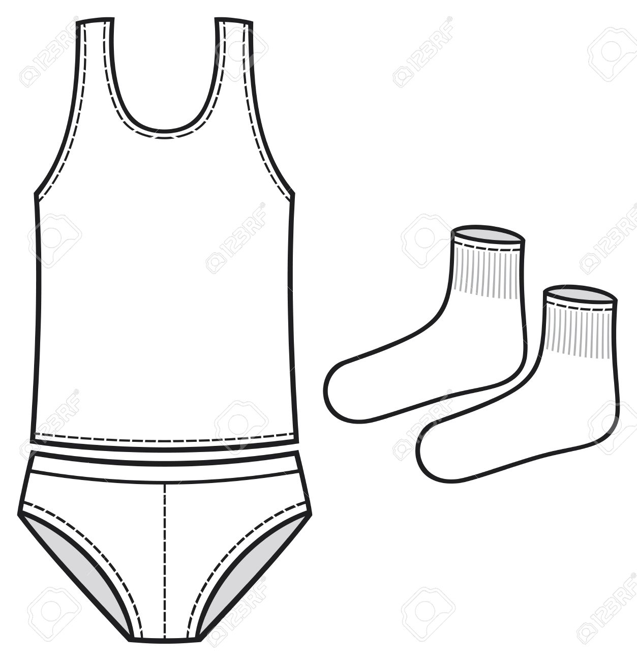 1253x1300 Vest Underwear Clipart
