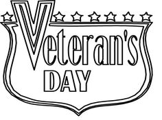 236x175 Black And White Veterans Day Clipart