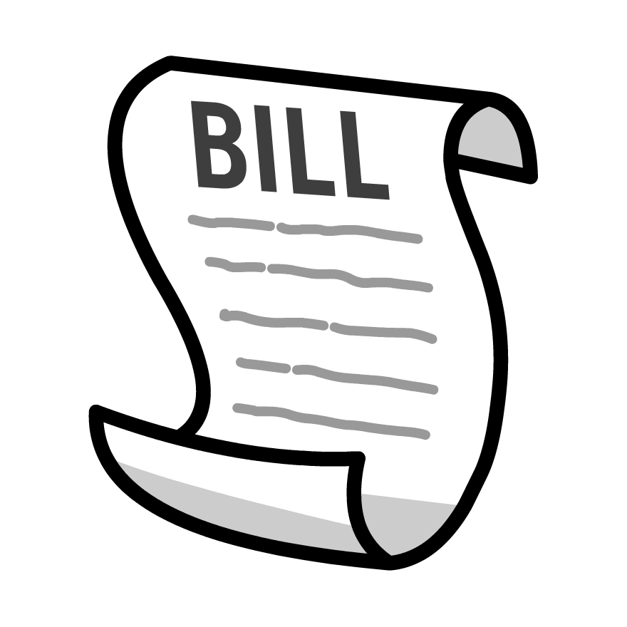 880x880 Rate Clipart Bill Law