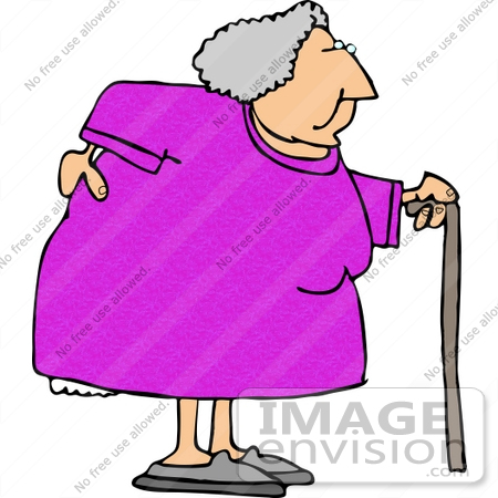 450x450 Old Lady Birthday Clipart