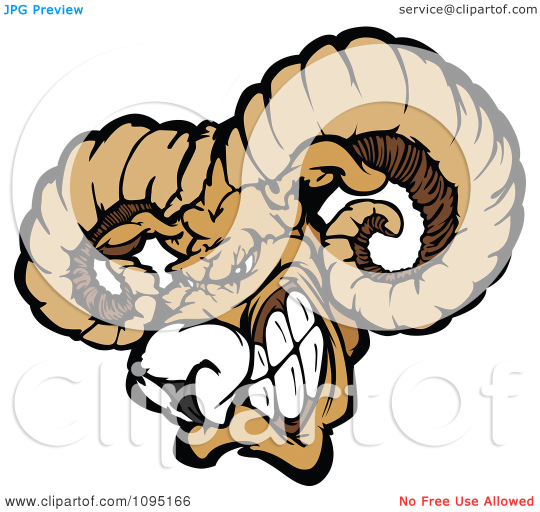1080x1024 Ram Mascot Clipart