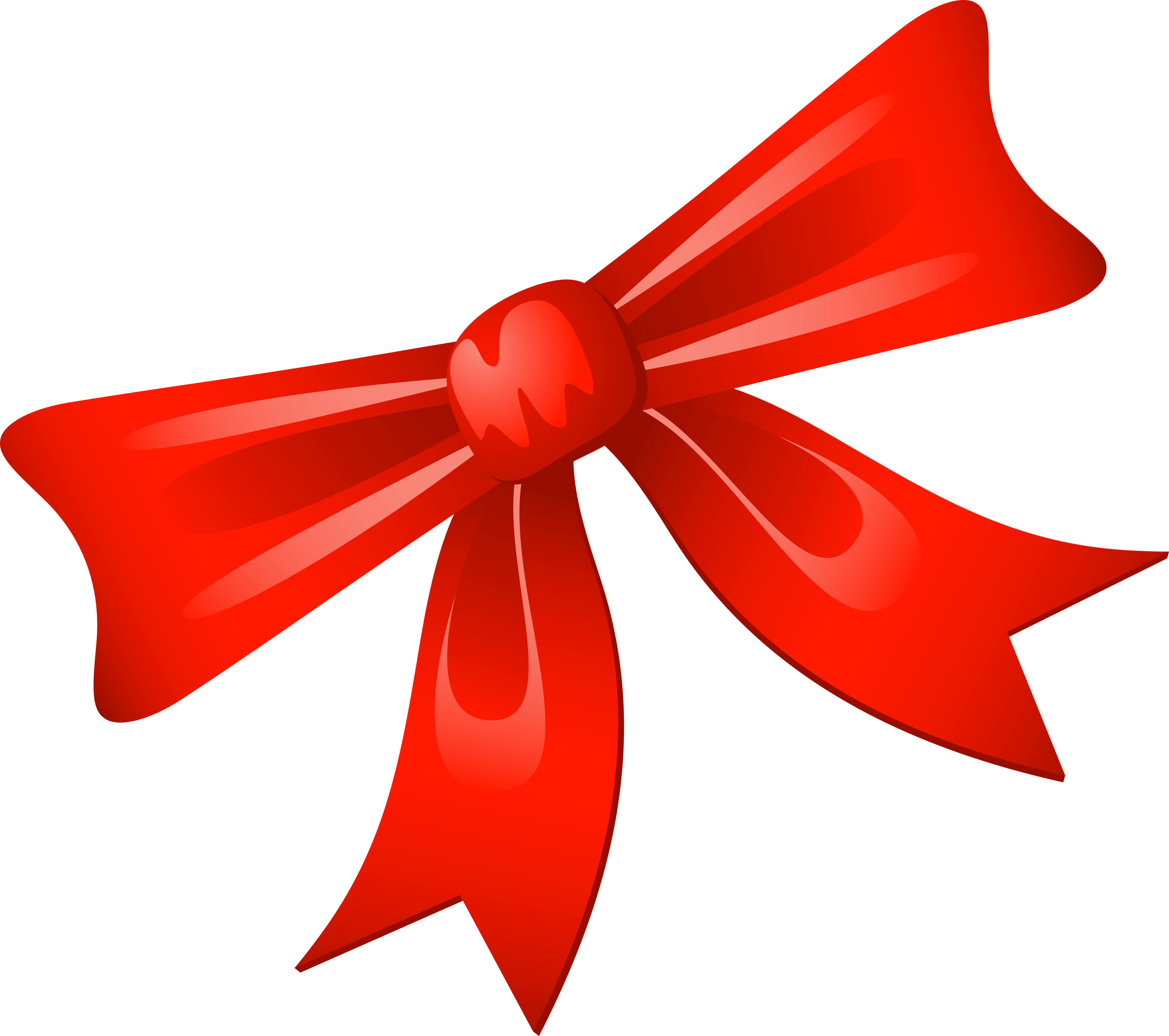2786x2469 Christmas Ribbon Clipart