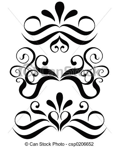 379x470 Victorian Scroll Clip Art Clipart Panda