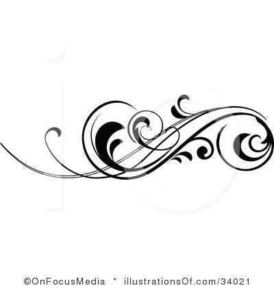 400x420 Free Scroll Clipart