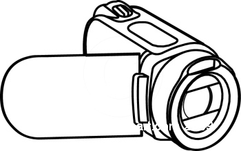 350x220 Video Camera Camera Reel Clipart Kid