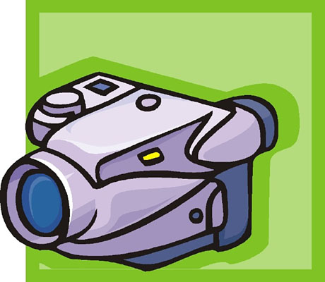 460x400 Clip Art Video Camera Co Image