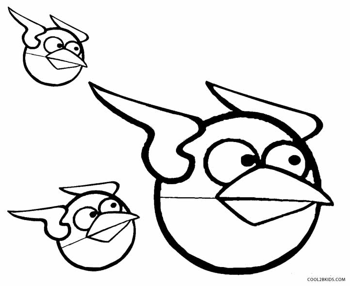 722x590 Printable Angry Birds Coloring Pages For Kids Cool2bkids Video