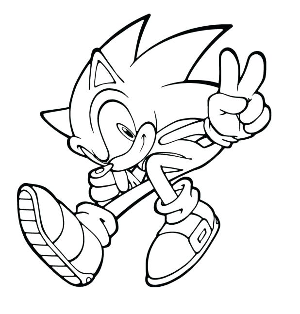 618x647 Spectacular Outstanding Sonic Unleashed Coloring Pages Fee