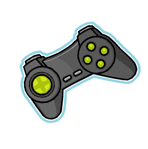 565x569 Video Game Controller Clip Art