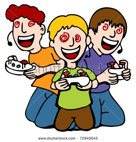450x470 Person Playing Video Games Clipart