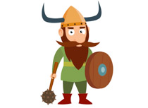 210x153 Free Vikings Clipart