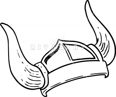 400x335 Viking Horns Clip Art