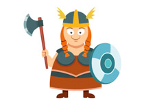 210x153 Free Viking Clipart Pictures