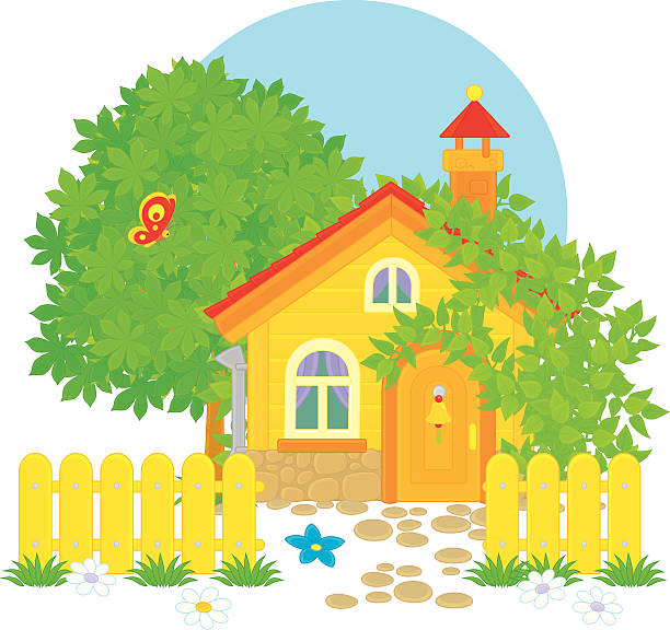 612x576 Cabin Clipart Village House