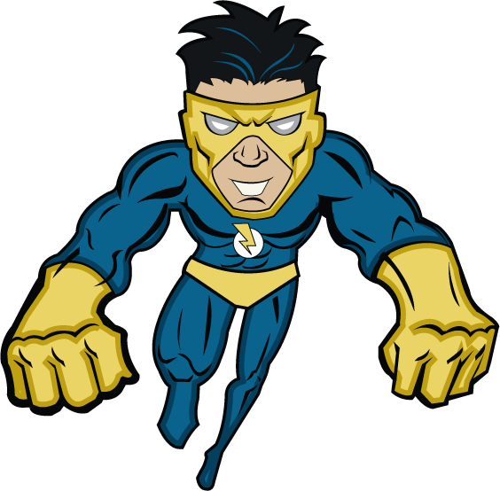 564x554 Free Clip Art Characters Amp Mascots Villains Blue Yellow Villain