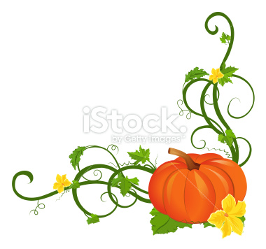 380x356 Graphics For Pumpkin Vine Border Graphics