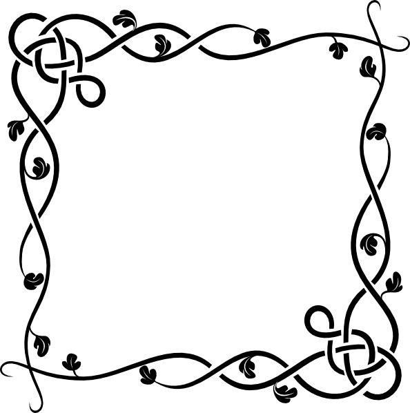 594x598 Microsoft Clip Art Borders