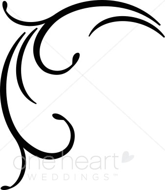 337x388 Vine Clipart Calligraphy