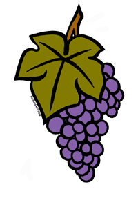 200x300 Grape Vine Clip Art