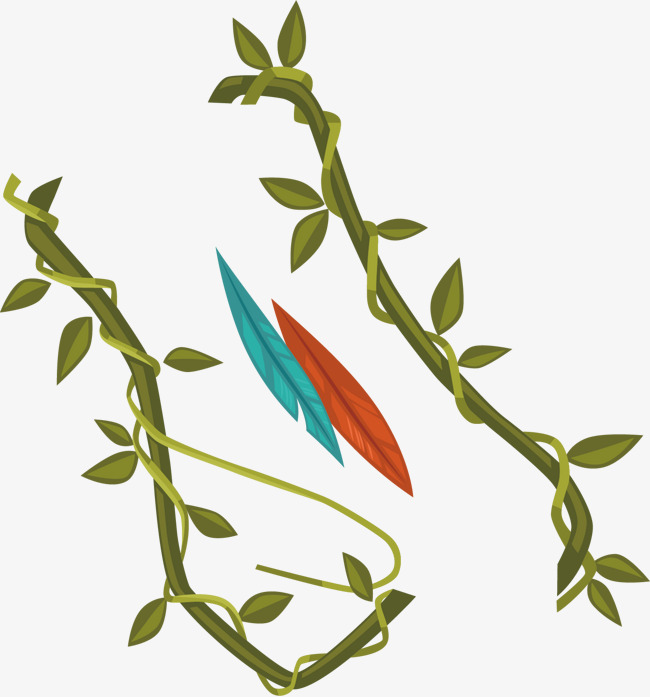 650x697 Vines Vector Material Png, Vine, Leaves, Branch Png And Vector