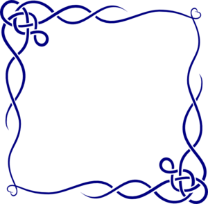 300x294 Leafless Vine Frame Clip Art