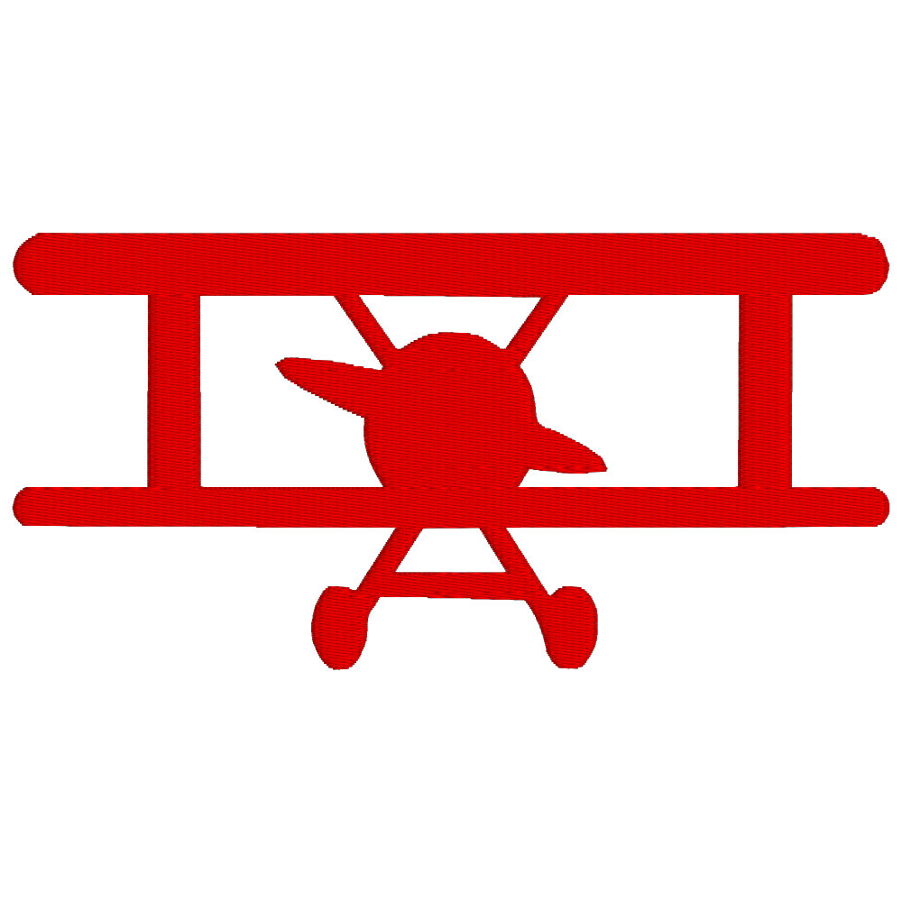 1000x1000 Airplane Clipart Vintage Red