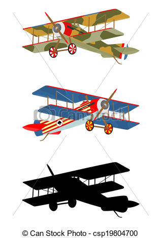 317x470 Vintage Airplane Clipart