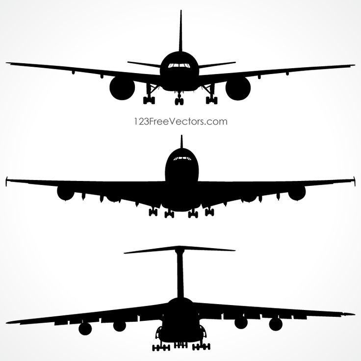 736x736 Best Airplane Silhouette Ideas Silhouette
