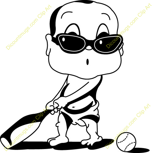 500x500 Baby Baseball Clipart