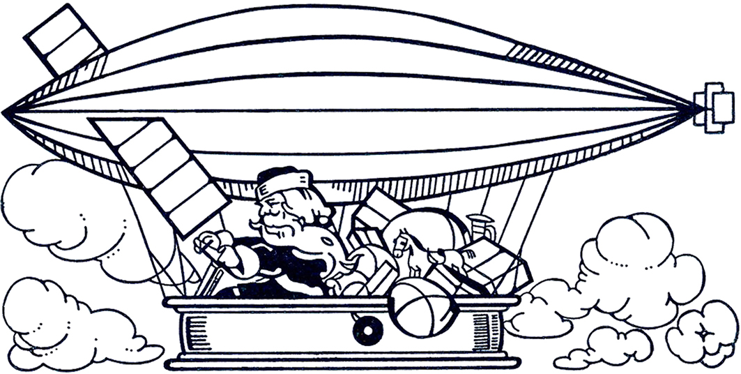 1063x536 Charming Vintage Christmas Clip Art