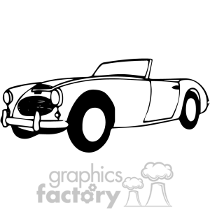 300x300 Classic Car Clipart Cute