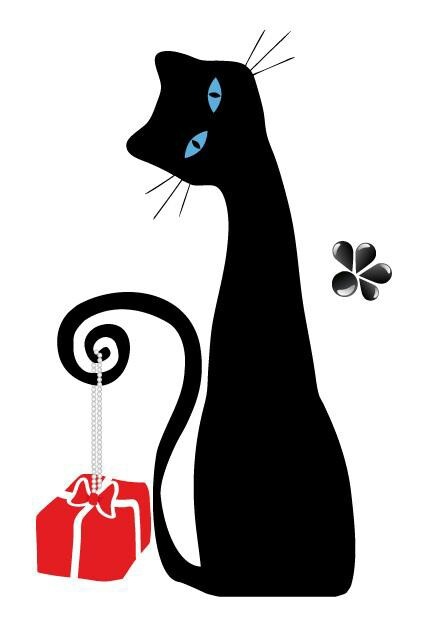 425x624 634 Best Black Cat Holidays Images Big Black