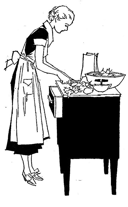 Vintage Cooking Clipart | Free download on ClipArtMag