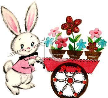 350x317 Retro Easter Clipart, Explore Pictures