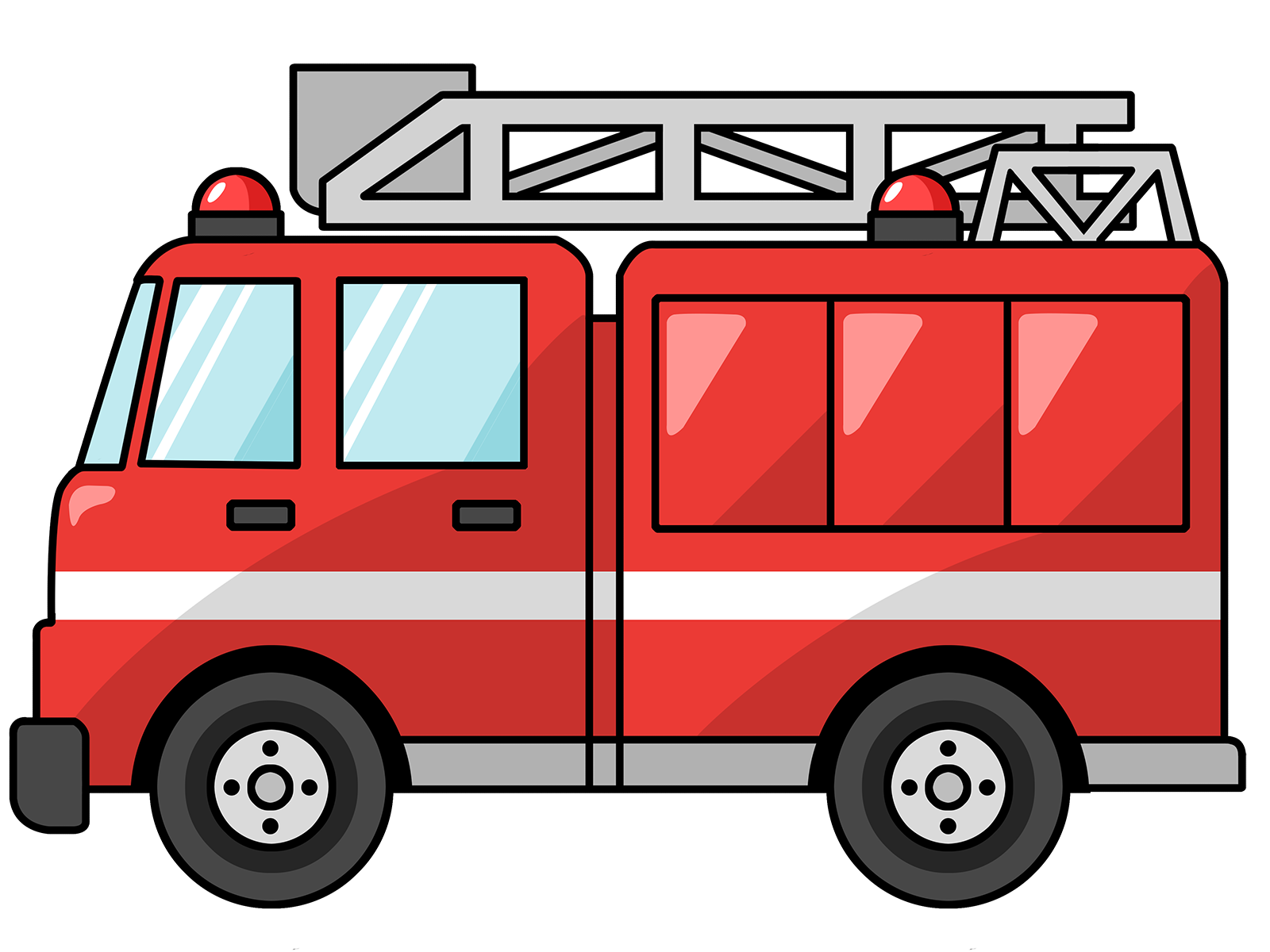 1600x1200 Fire Truck Free To Use Cliparts