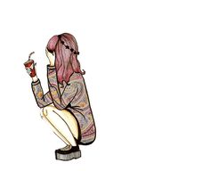 236x192 Vintage Girl Drawing