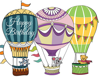 340x270 Vintage Hot Air Balloon Illustration Printable Vintage Hot