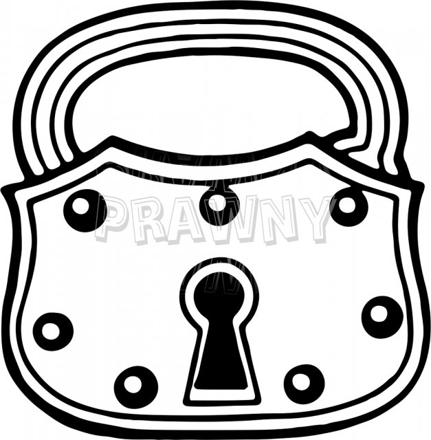 627x640 Lock Clip Art