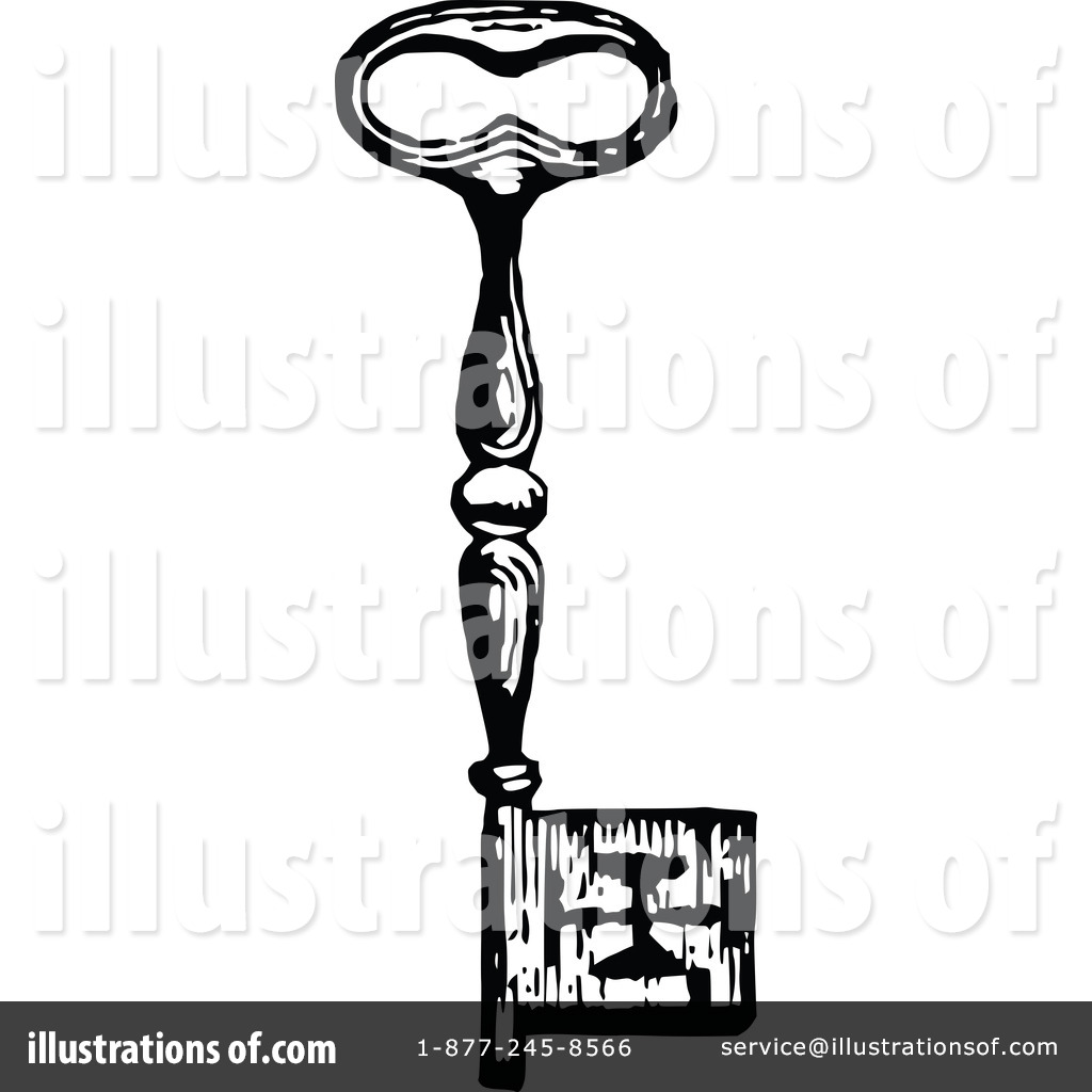 1024x1024 Skeleton Key Clipart