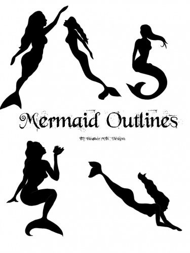 375x500 Pics For Vintage Mermaid Clipart Ingredients For Handmade