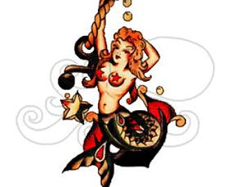 340x270 Retro Mermaid Etsy