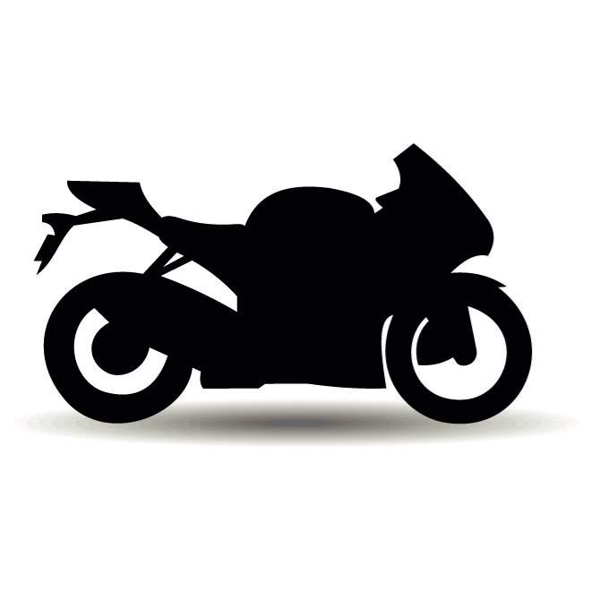 660x660 Motorcycle Silhouette Clip Art