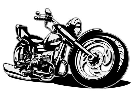 474x341 Vintage Motorcycle Illustration Design Vector 01 Idea For Man